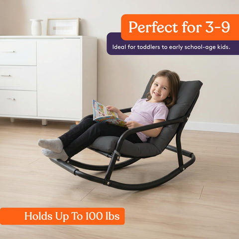 Special Supplies sensory tufted rocking chair in a playroom setup for flexible seating