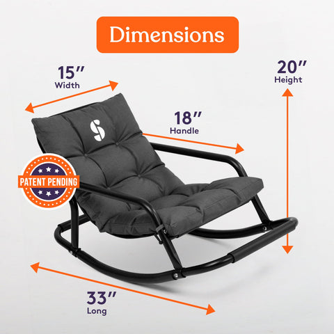 Special Supplies sensory tufted rocking chair portable design easy to relocate across rooms