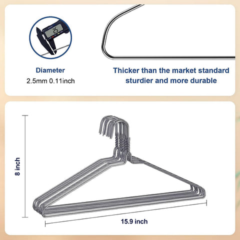 SPECILITE 12-gauge thickness provides durable support for coats and jackets