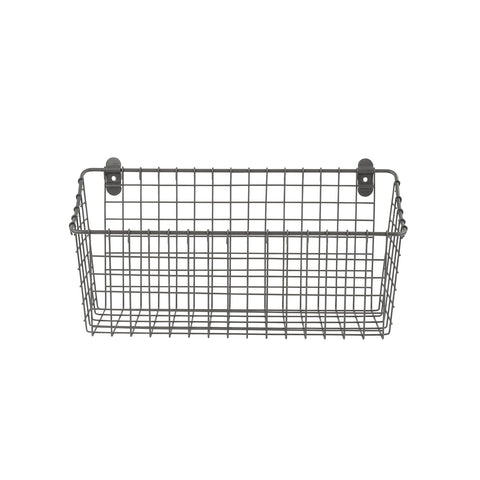 Spectrum Extra Large Wire Wall Mount Bathroom Essentials keeps towels and toiletries within reach