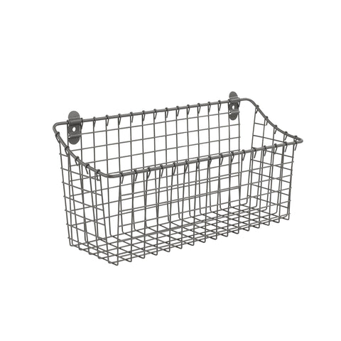 Spectrum Extra Large Wire Wall Mount Front View shows easy access for towels and snacks