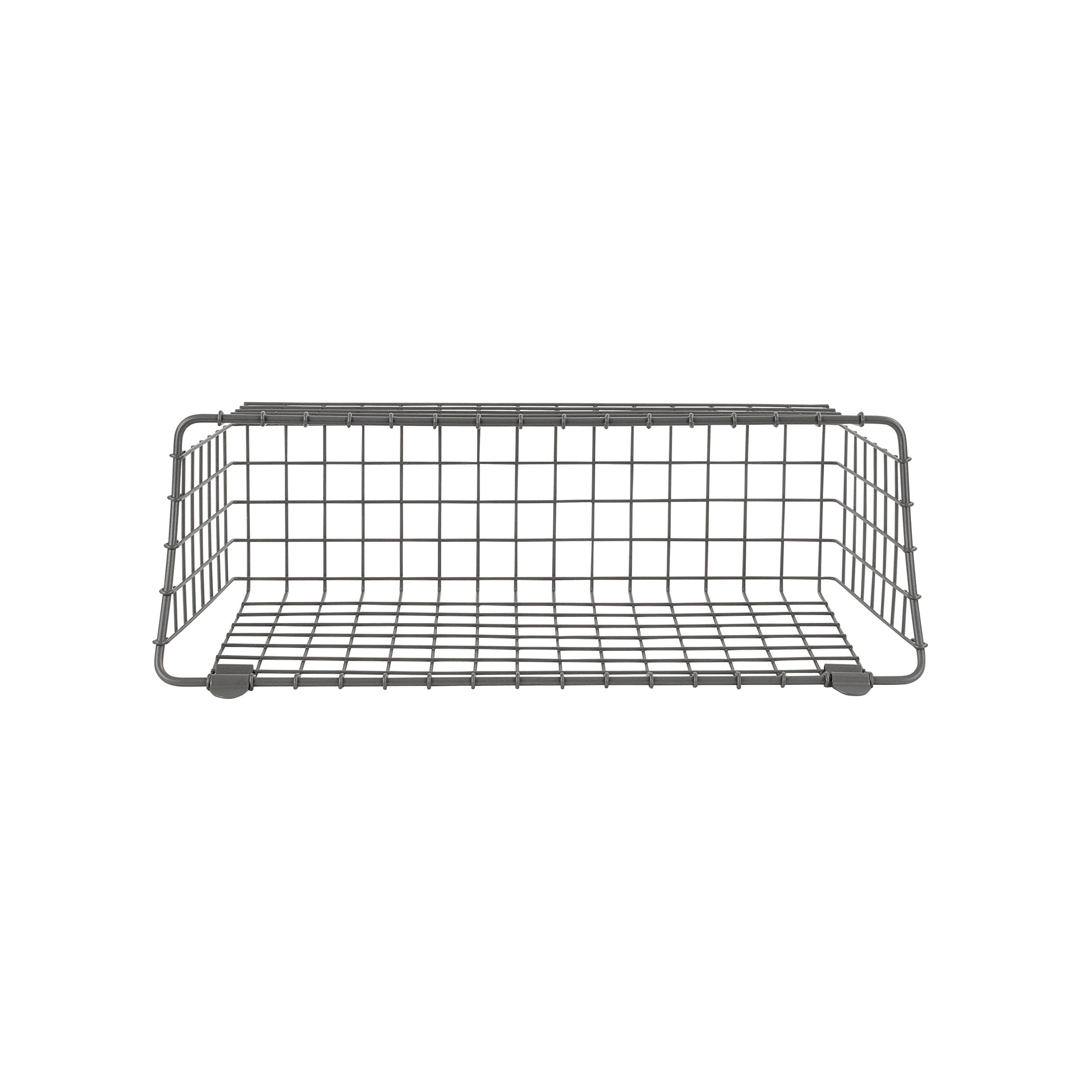 Spectrum Extra Large Wire Wall Mount Lowered Front Panel Detail enables quick access