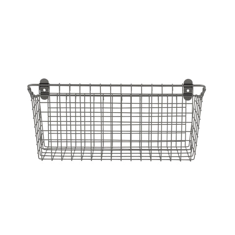 Spectrum Extra Large Wire Wall Mount Vintage Farmhouse Finish adds rustic charm