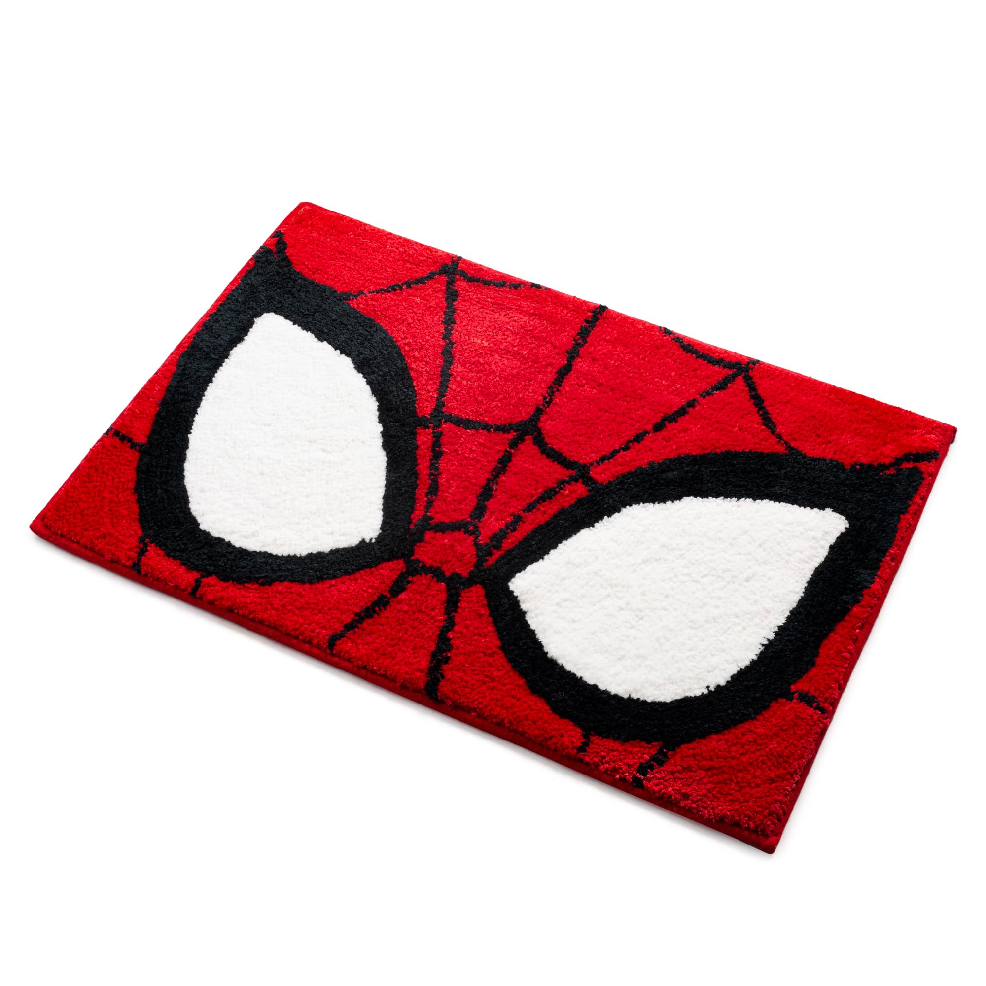 Jay Franco Spiderman microfiber texture close-up showing plush softness