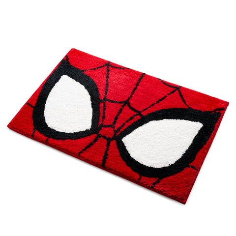 Jay Franco Spiderman microfiber texture close-up showing plush softness