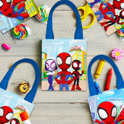 8x7x3.25 inch bags suitable for small party favors and loot.