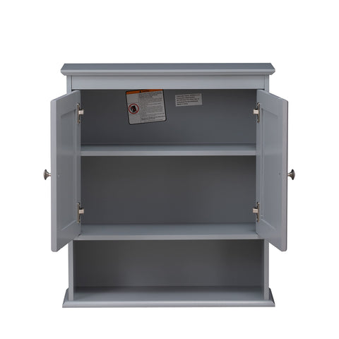 Spirich beadboard paneling in gray adds texture to bathroom decor.