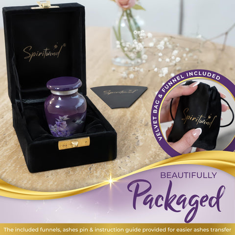 Spiritwind hummingbird funnel aids delicate ash transfer with ease