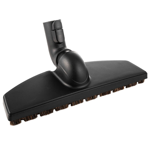Splinova Miele parquet brush front view enhances maneuverability on hard floors.