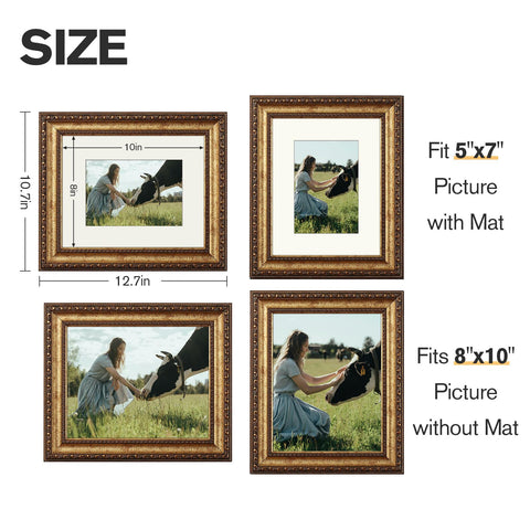 Splinterix ornate frame mounted on wall for classic living room decor