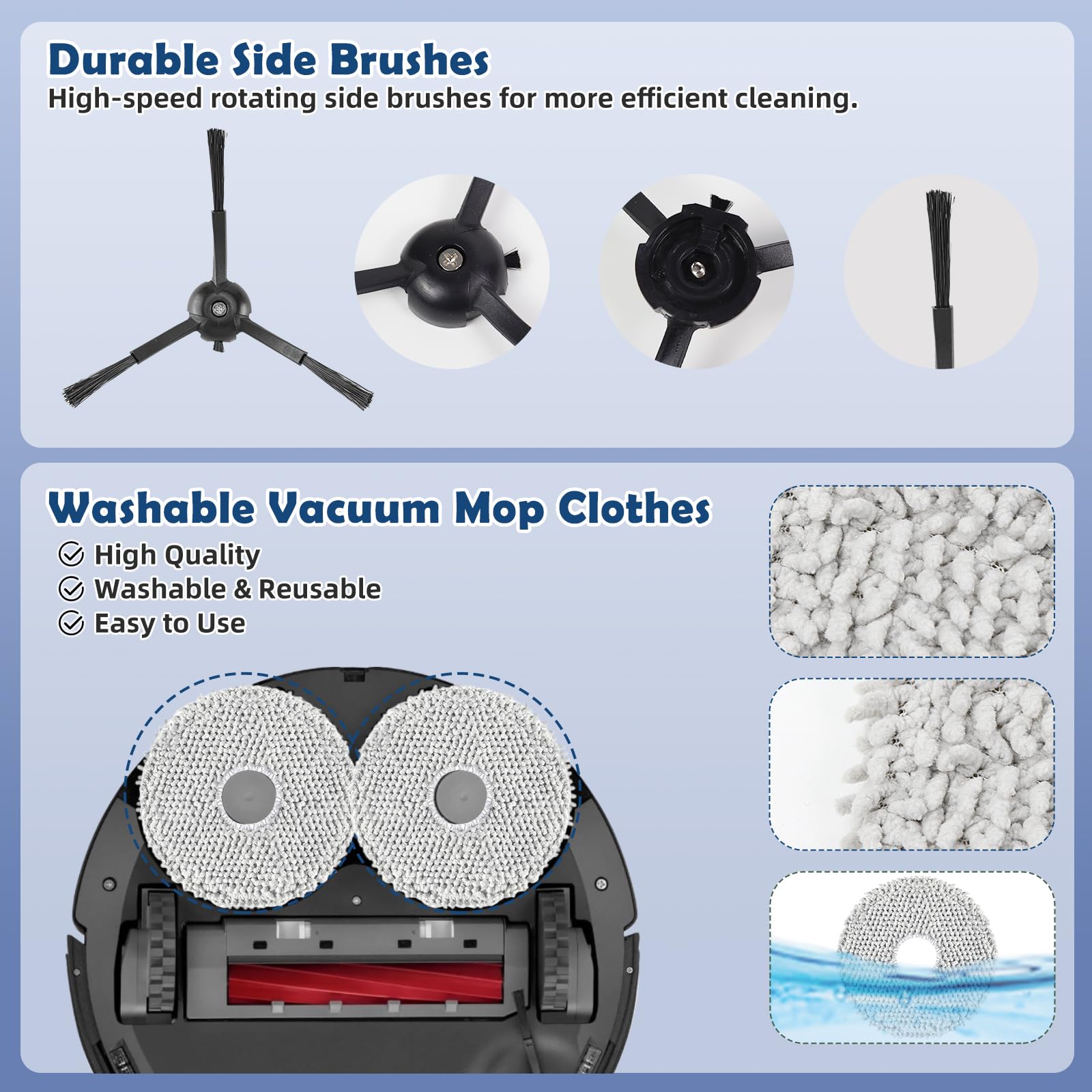 Spofan washable filter for Roborock Q Revo purifies air while maintaining suction.