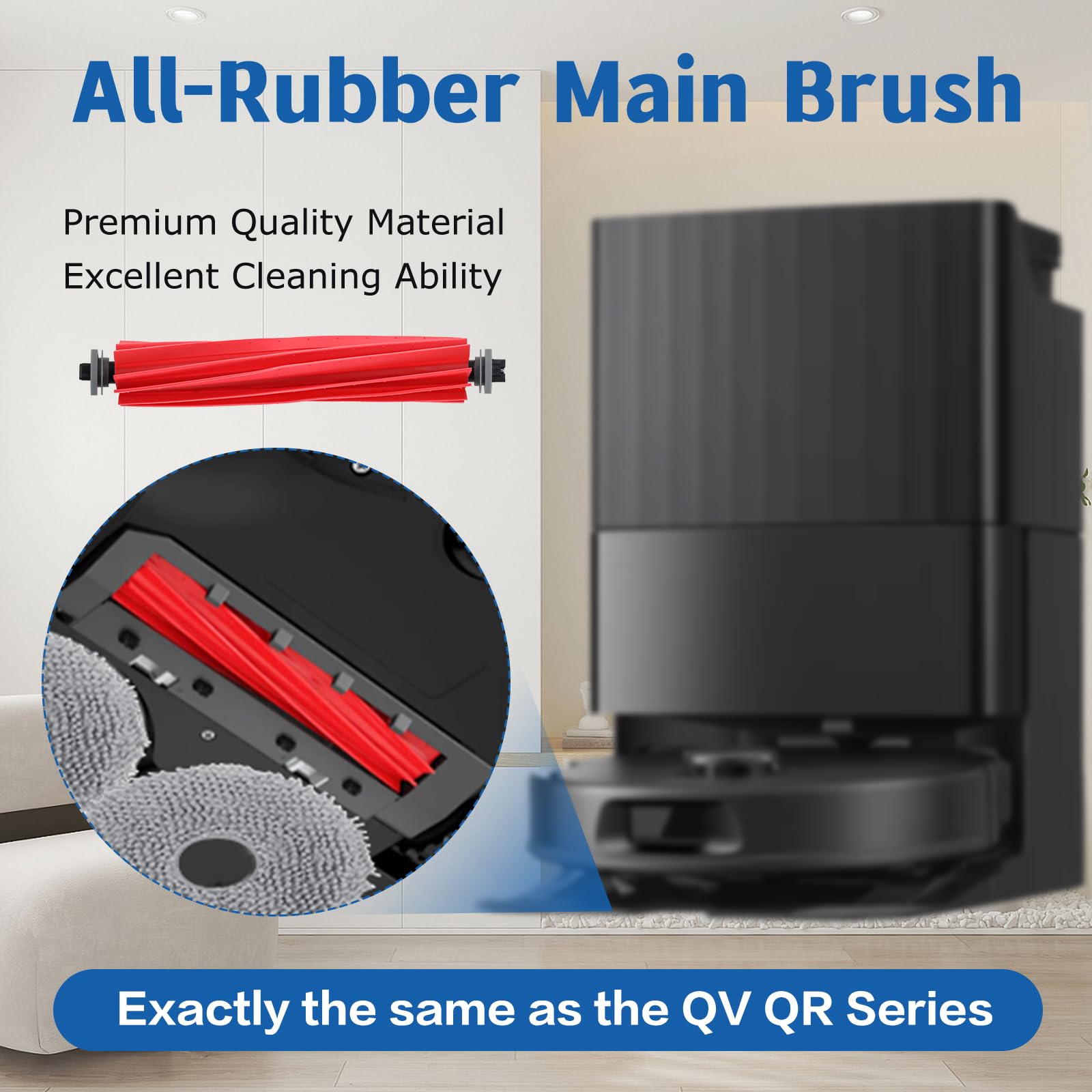 Spofan Roborock Qrevo washable filter helps purify indoor air