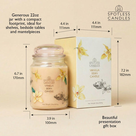 Spotless Leopard soy wax blend candle for a clean burn