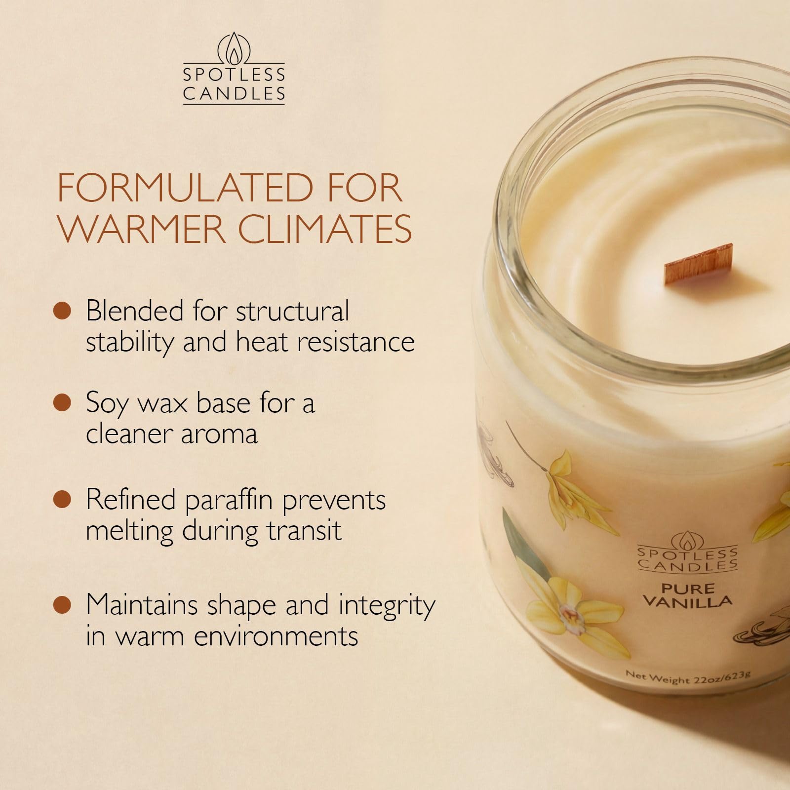 Spotless Leopard Vanilla Candle gift packaging ideal for birthdays and housewarmings.
