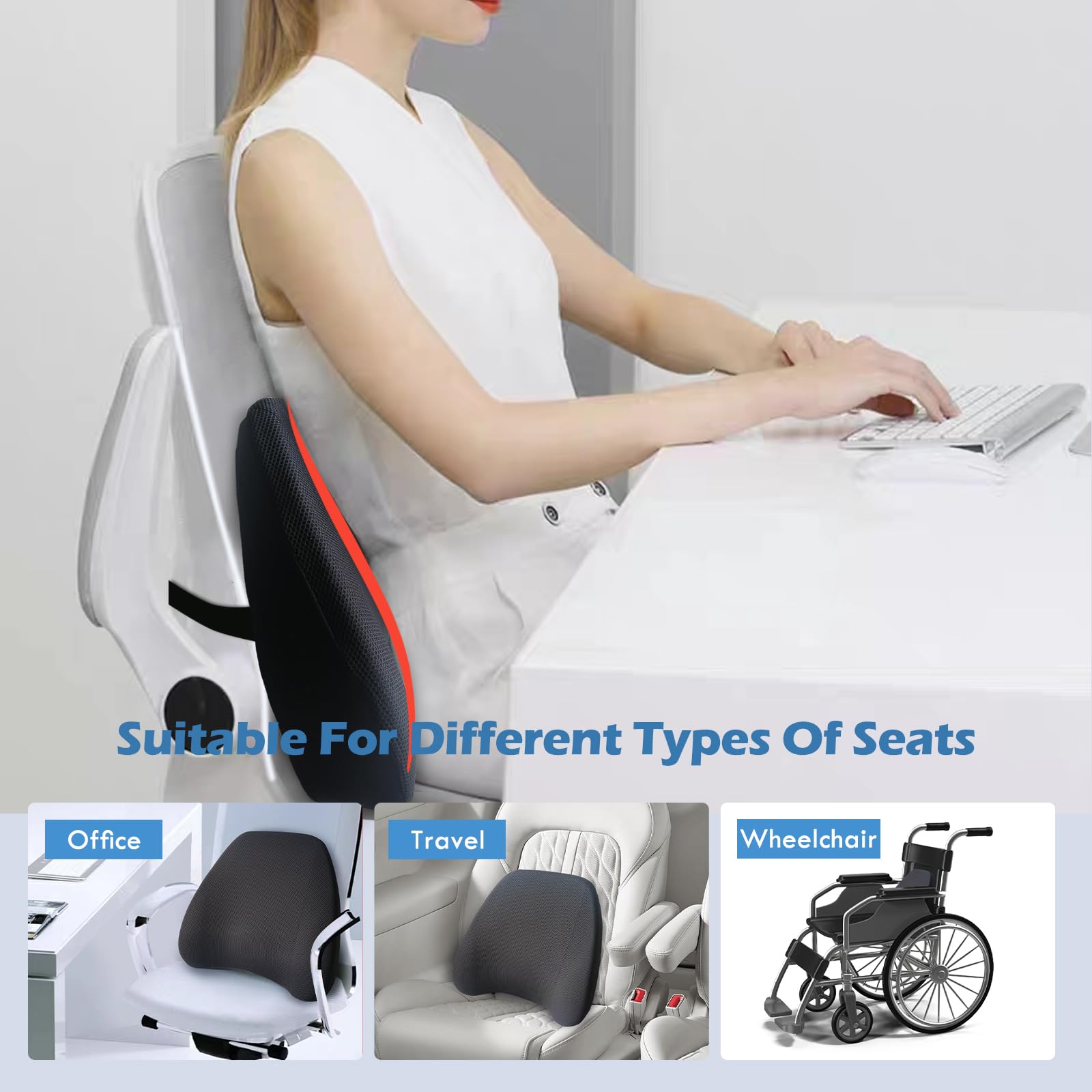 SPRFUFLY driver-friendly design supports posture during extended driving