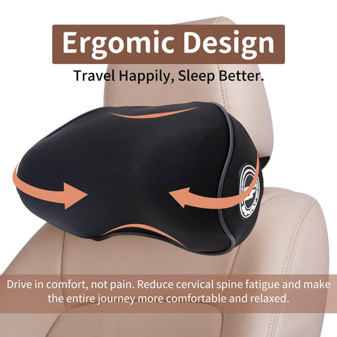 SprfuFly secure buckle prevents pillow slipping for steady support