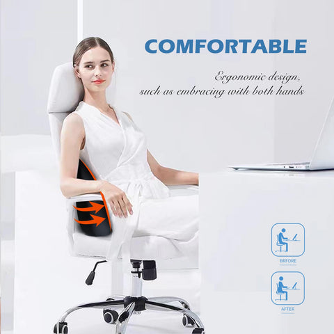SPRFUFLY lumbar pillow in office chair enhances long workdays