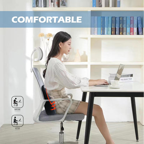 SPRFUFLY memory-foam-core provides responsive back support