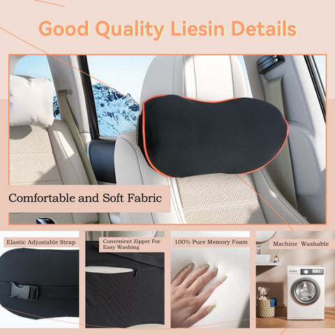 SPRFUFLY adjustable buckle keeps the pillow secure on any seat.