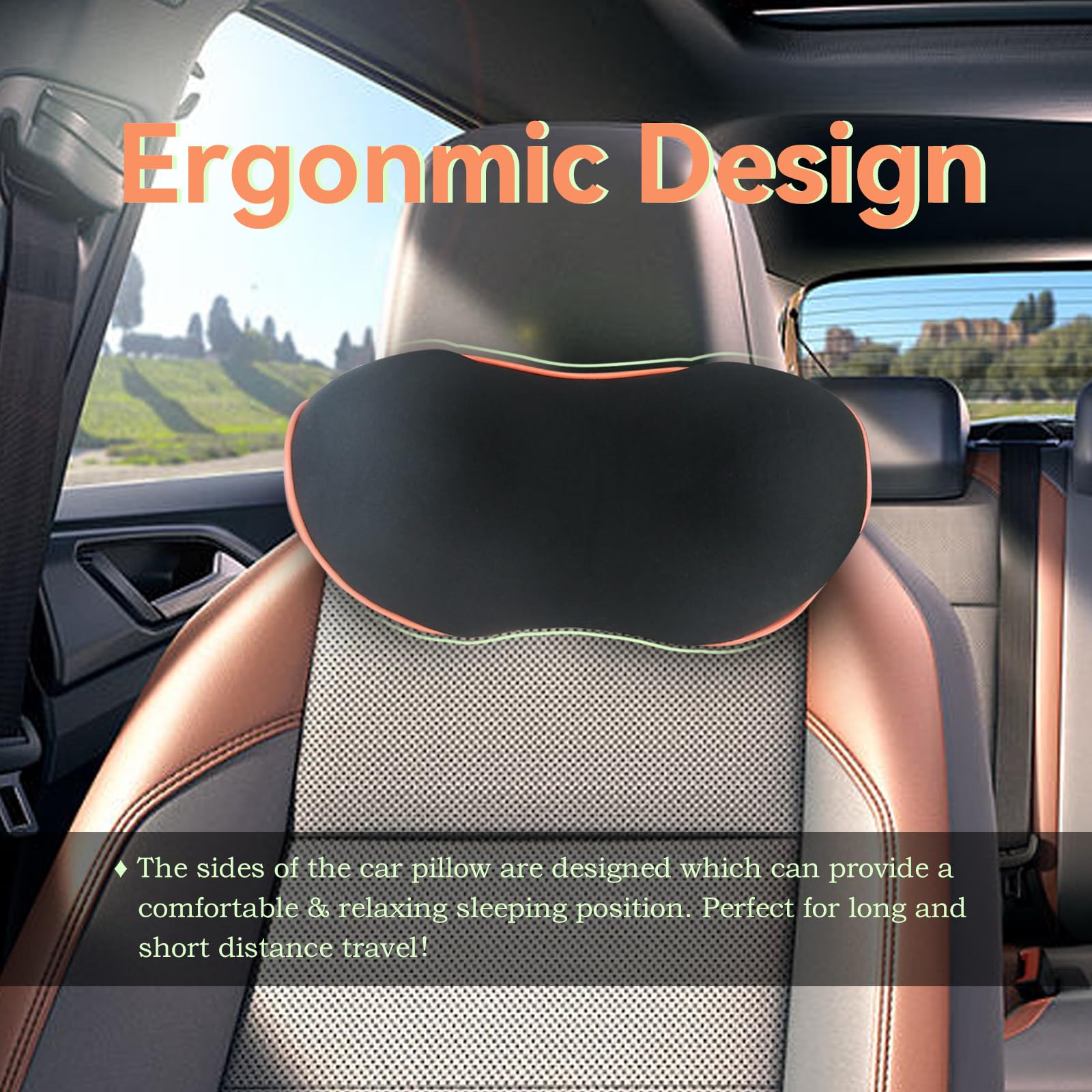 SPRFUFLY breathable washable cover helps you stay fresh on the road.