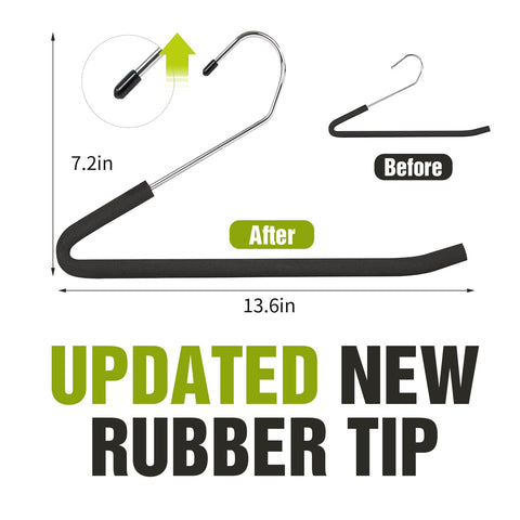 Spring Fever non-slip sponge padded hanger keeps clothes in place and reduces creases
