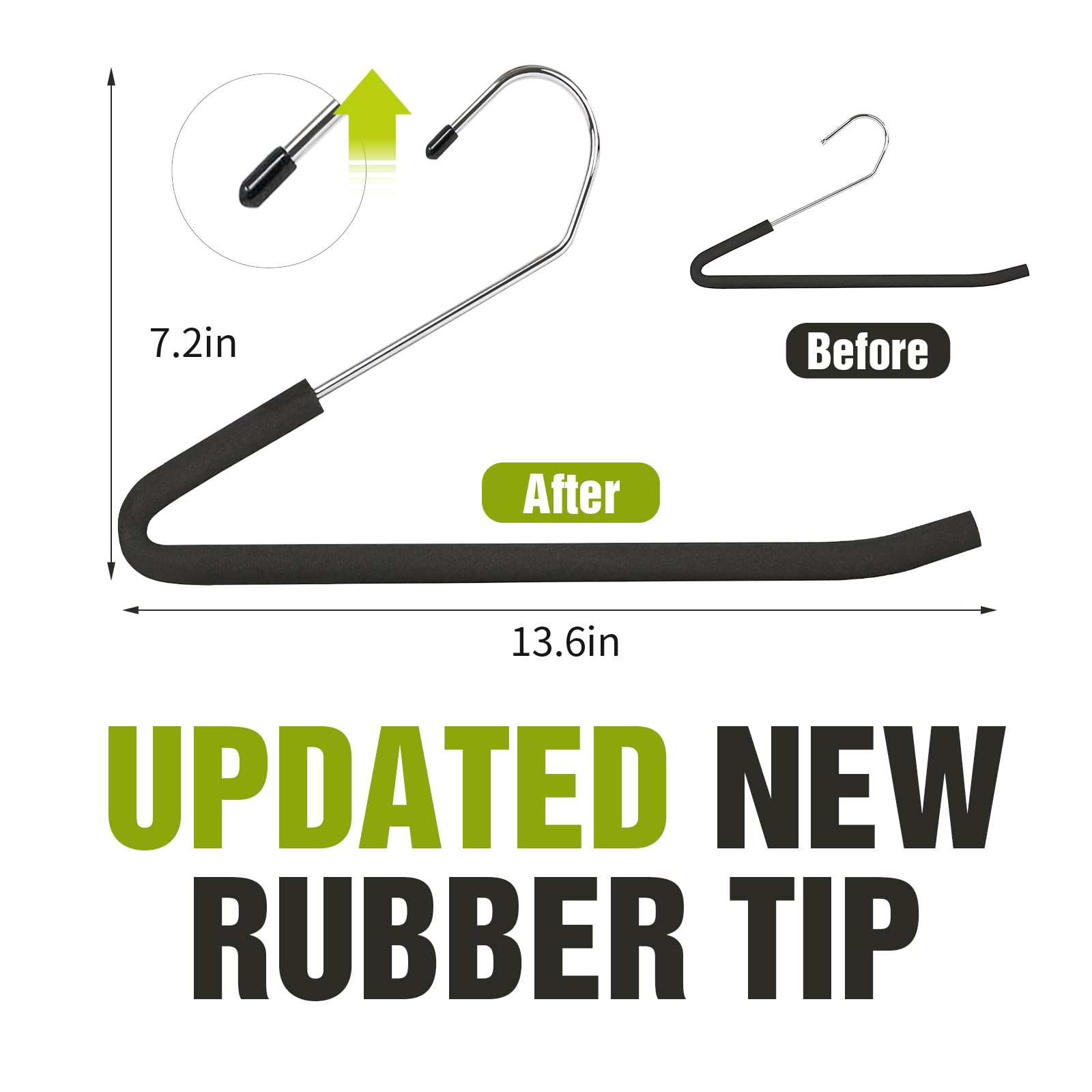 Spring Fever padded hanger close-up showing non-slip surface protecting fabrics.