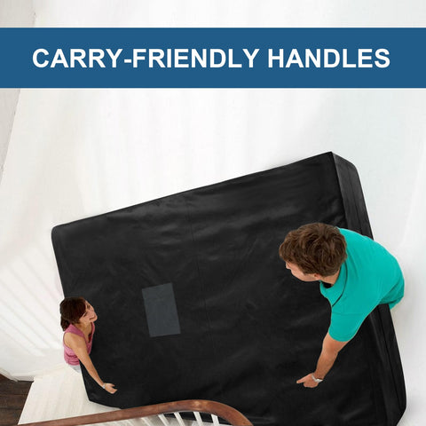 Reusable, durable tarp design ideal for multiple moves and long-term storage