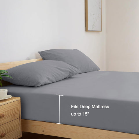 SPRINGSPIRIT Split Top King pillowcases provide smooth feel and wrinkle resistance.
