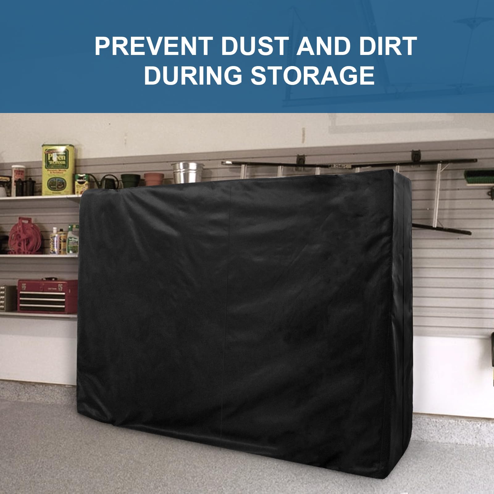 SPRINGSPIRIT waterproof tarp mattress bag guards against moisture during storage