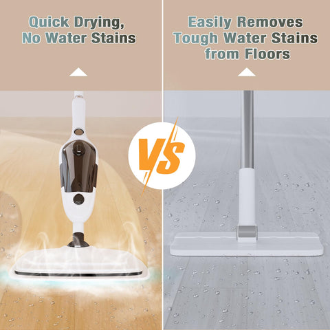 Sprobil microfiber pads and carpet glider for fast, thorough cleaning.