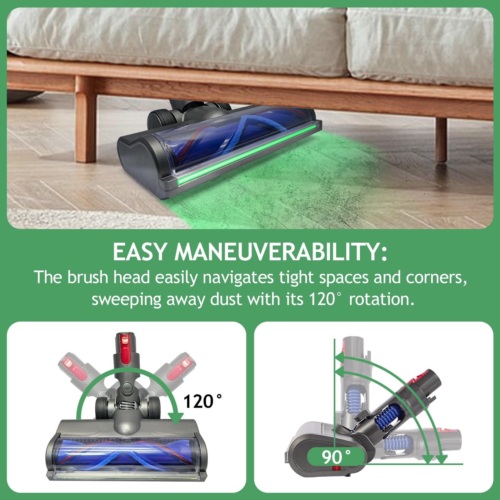 Spryar easy installation and durable build improve daily cleaning results.