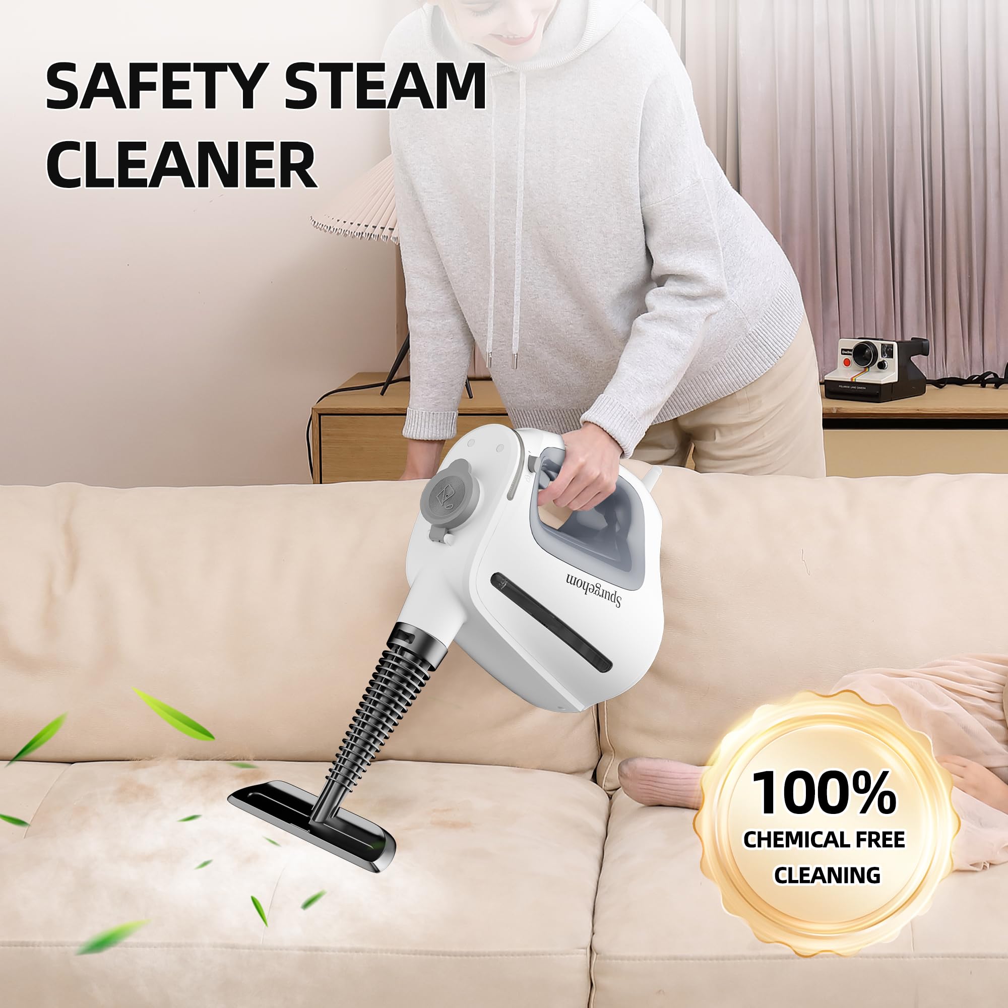 Spurgehom safety lock design highlighting kid- and pet-friendly safety features