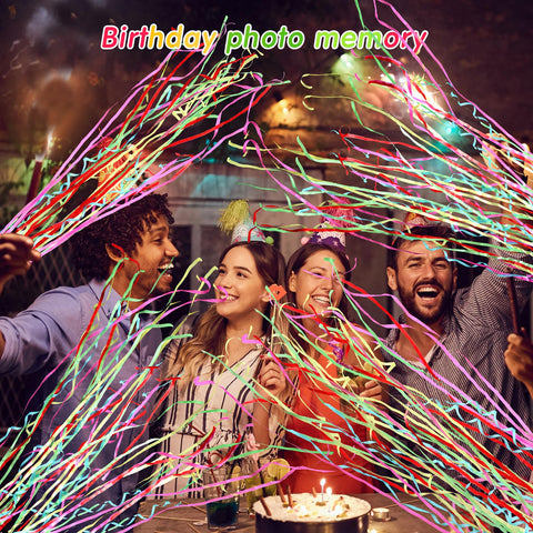 Sratte DJ dance party streamers add dynamic visuals and excitement
