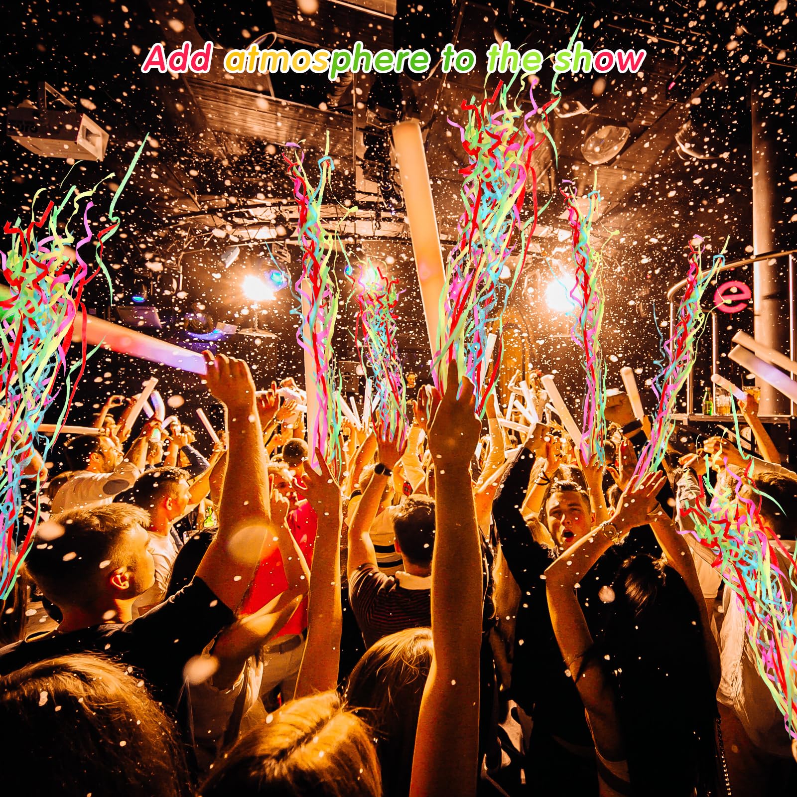 Sratte outdoor birthday streamers create vibrant party vibes