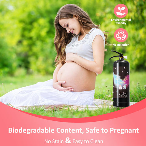 SRG biodegradable cornstarch powder reduces mess and cleanup