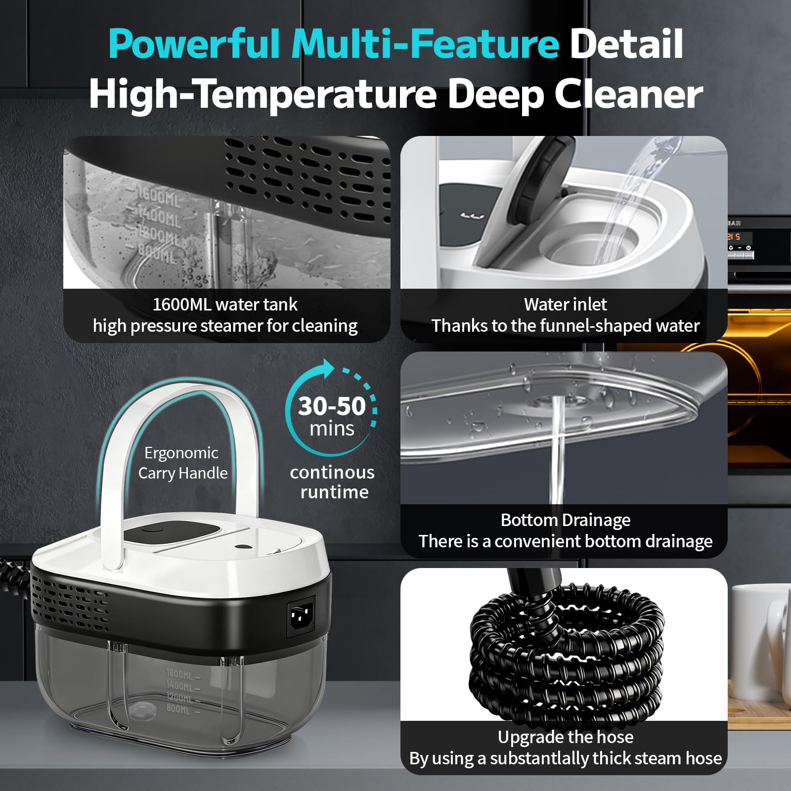 SRGARH natural steam cleaning no chemicals for safer surfaces