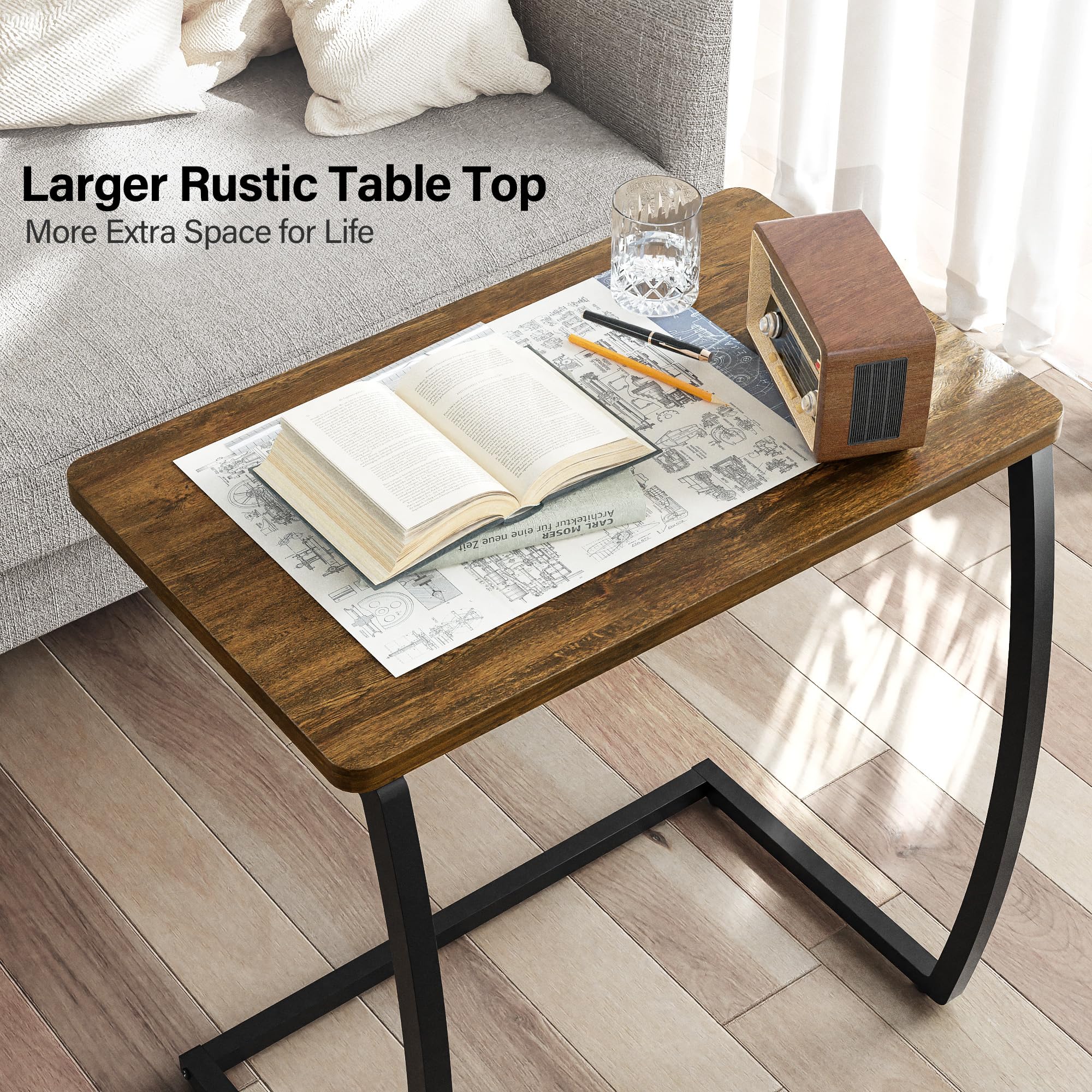 SRIWATANA small coffee table slides under low sofas for space-saving use