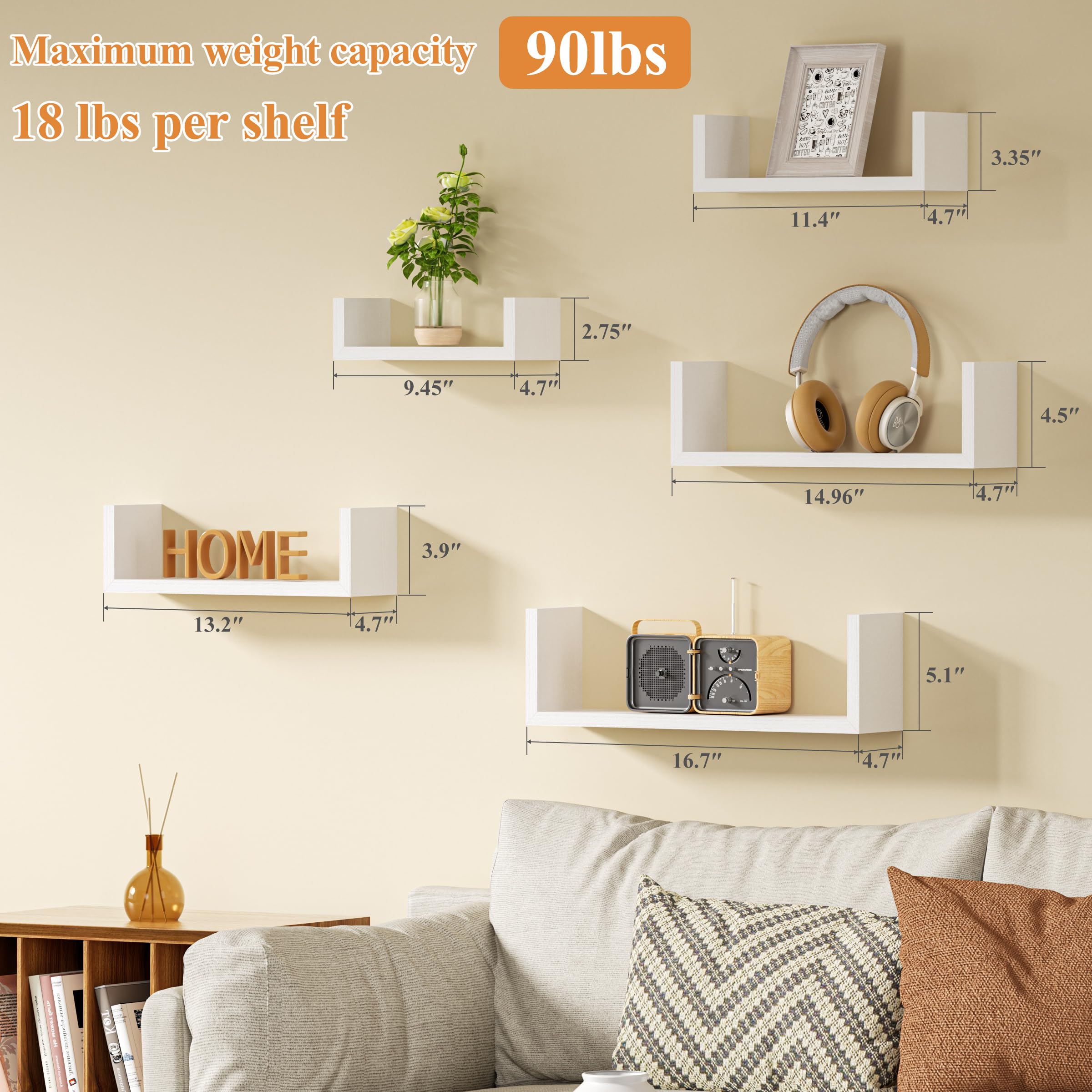 SRIWATANA shelves highlight solid paulownia wood texture and natural warmth.