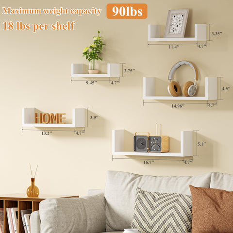 SRIWATANA shelves highlight solid paulownia wood texture and natural warmth.