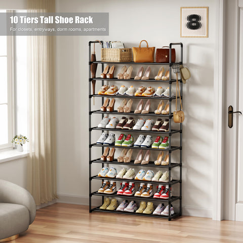 SRRSO 10-tier rack demonstrates expansive storage capacity.
