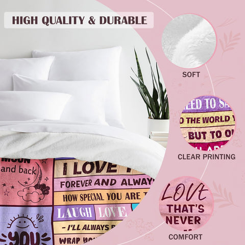 Sruemiul Travel-friendly Mom blanket travels easily for picnics or car trips