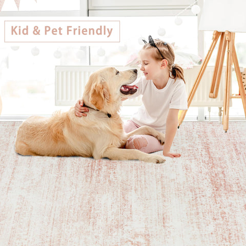 Srugn 4x6 living room rug enhances multiple spaces.