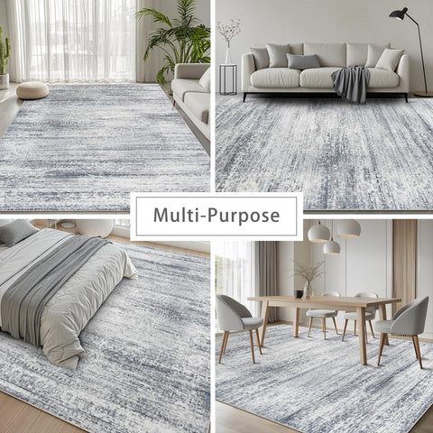 Srugn recycled fibers cream rug combines durability with eco-friendly appeal