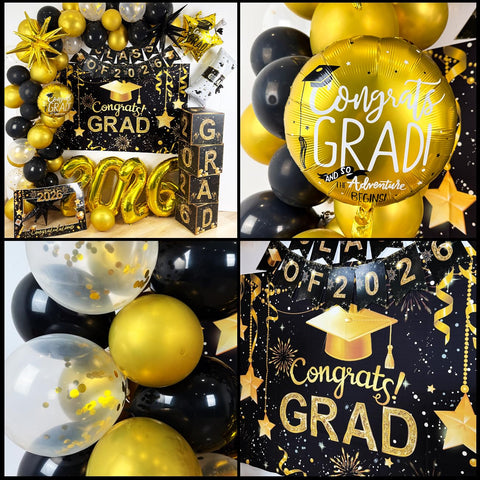 Ssailue Decor foil numbers highlight the graduation year