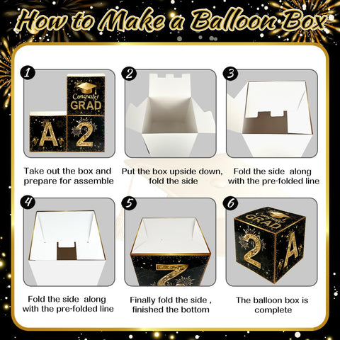 Ssailue Decor grad photo booth props add playful memories