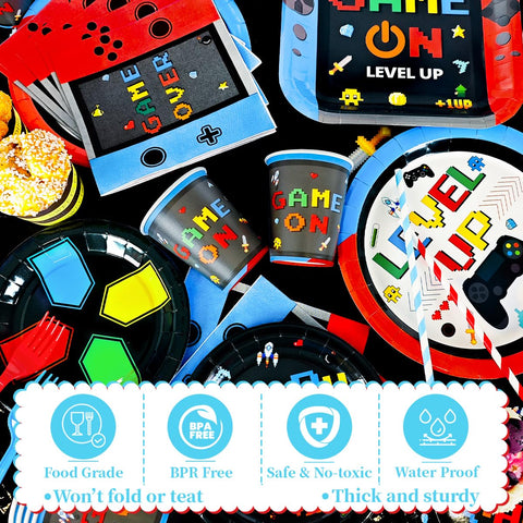 ssailue decor gamer cups for easy serving and cleanups