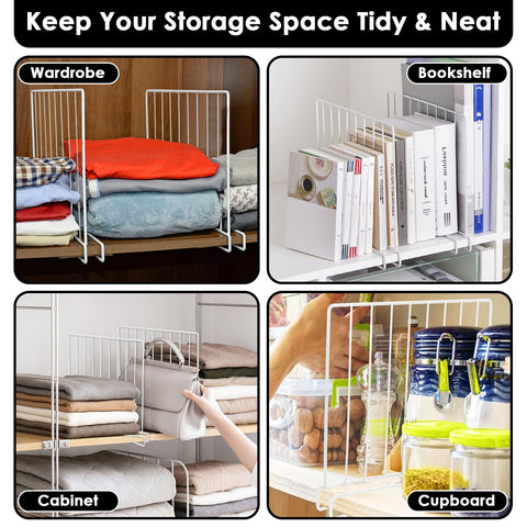 SSAWcasa dividers install without tools for quick setup