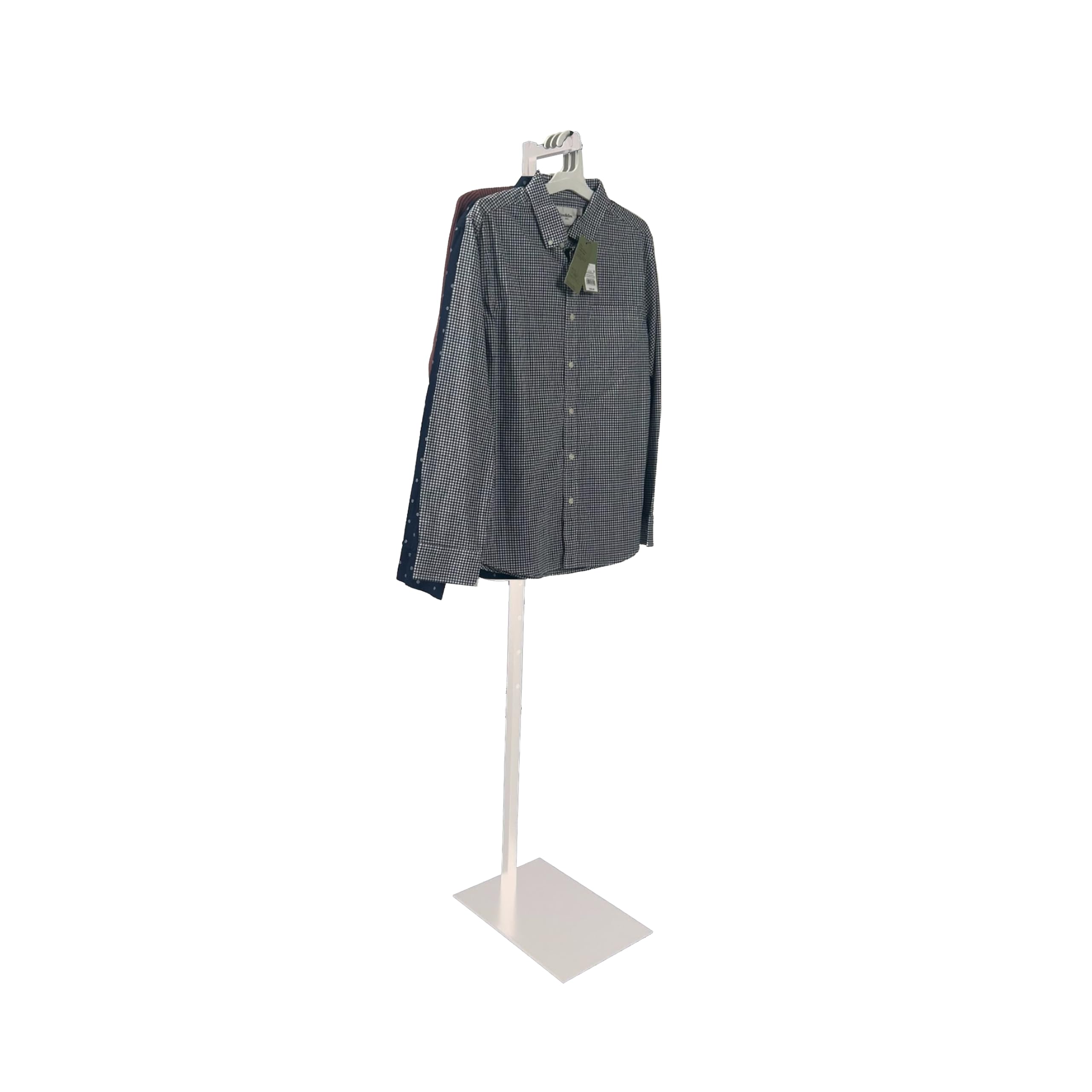 SSWBasics versatile-use stand suits clothing, wreaths, plants, and more.