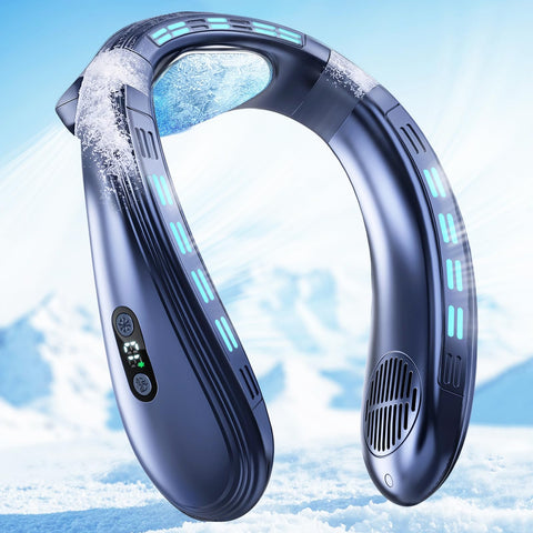 Staholz neck air front view for all-day cooling on the go.
