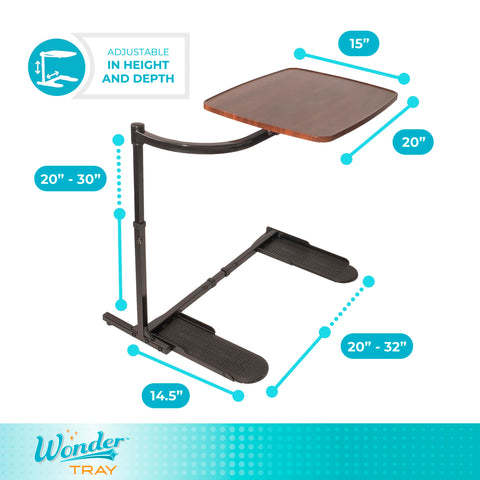 Stander Wonder Tray side couch table for snacks or study